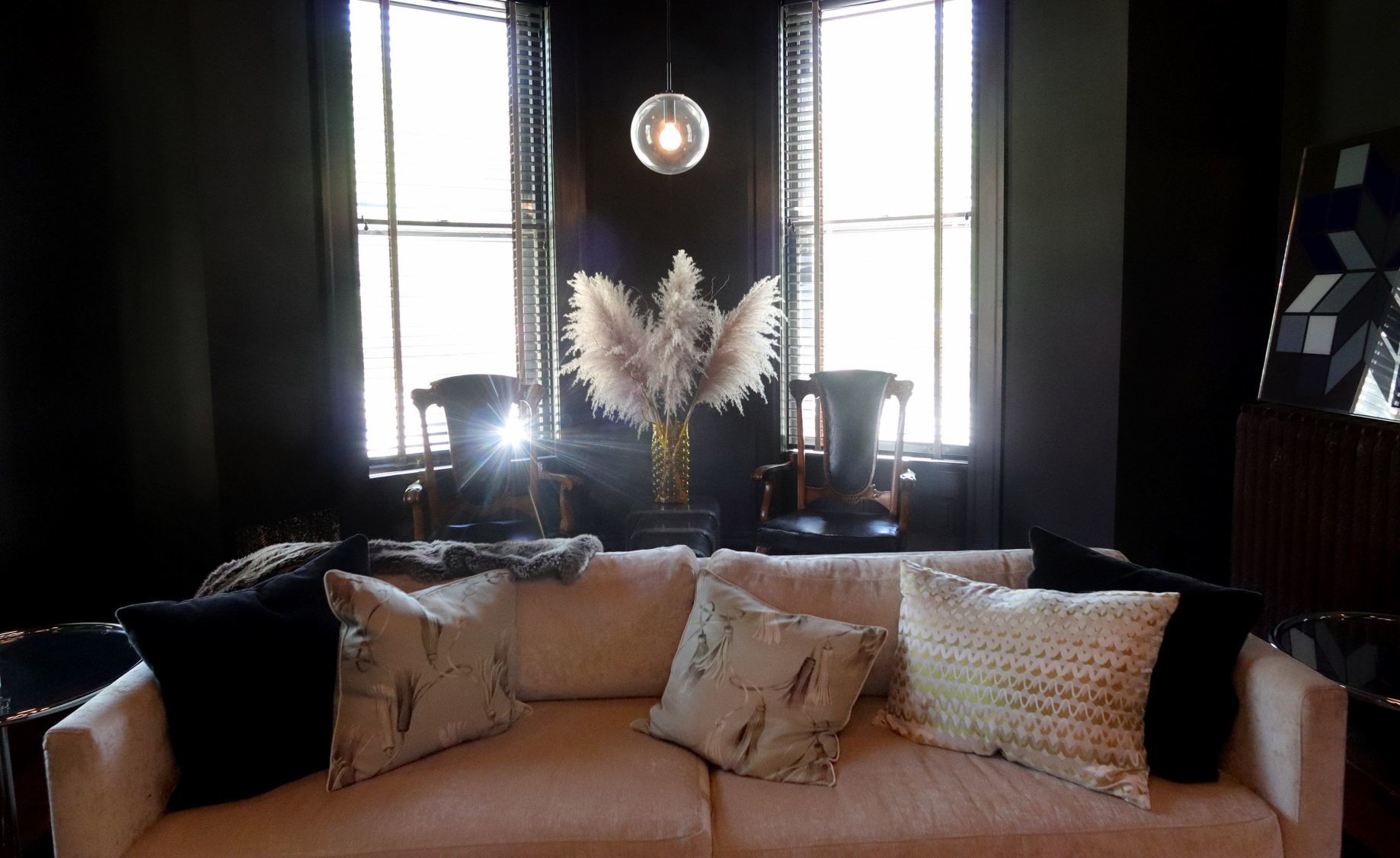 At home in Lafayette Square